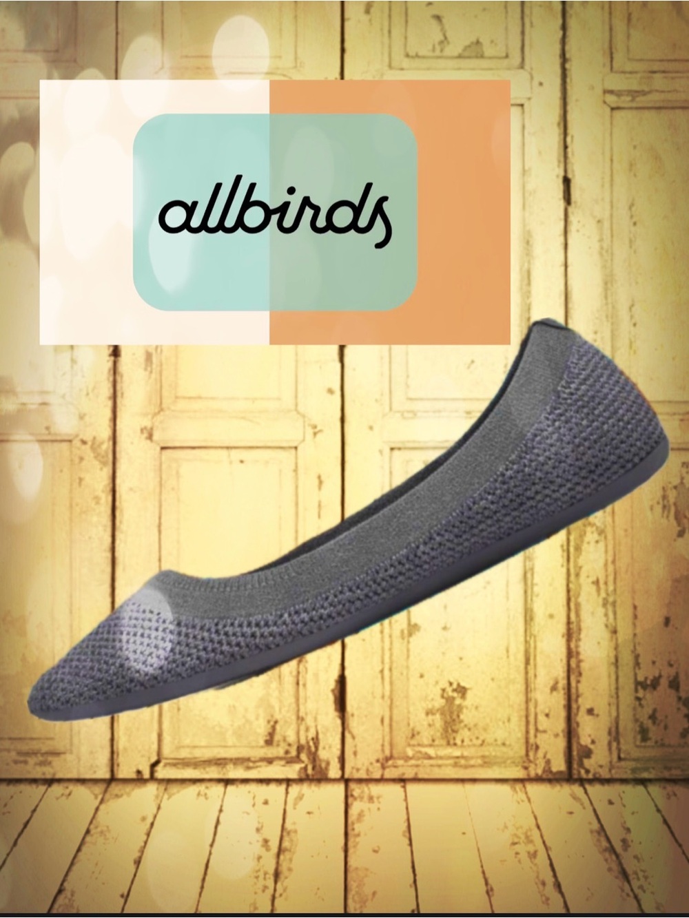 Allbirds Women's Tree breezer Charcoal Knit Flats